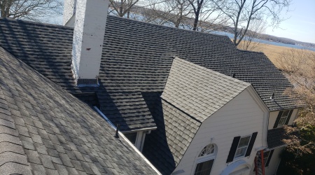 After a new roofing installation in Old Lyme, CT