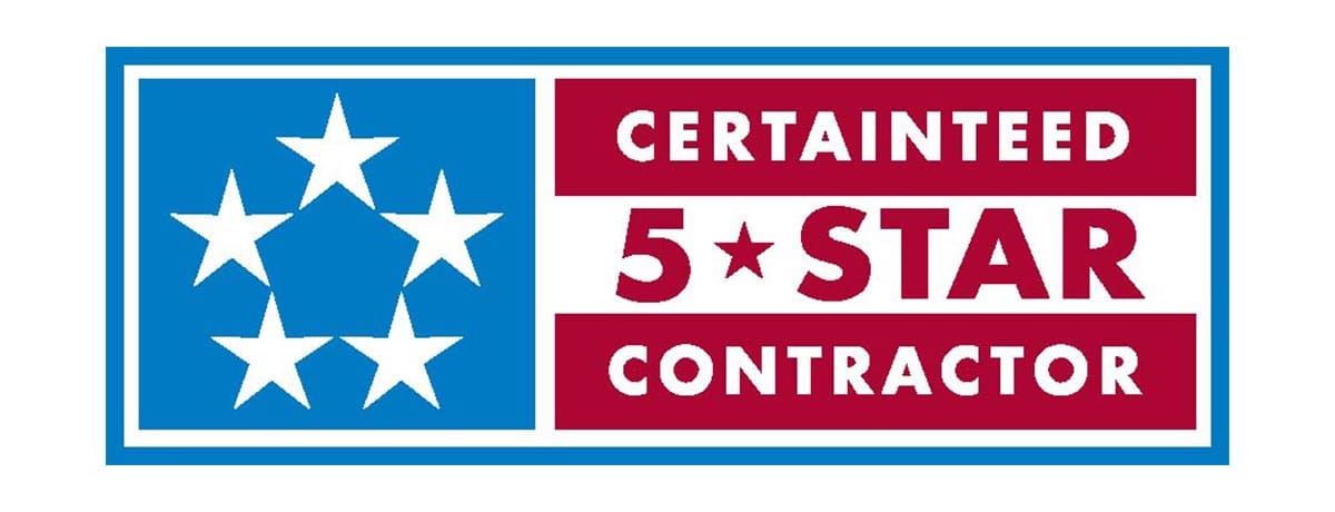 CertainTeed 5 star contractor