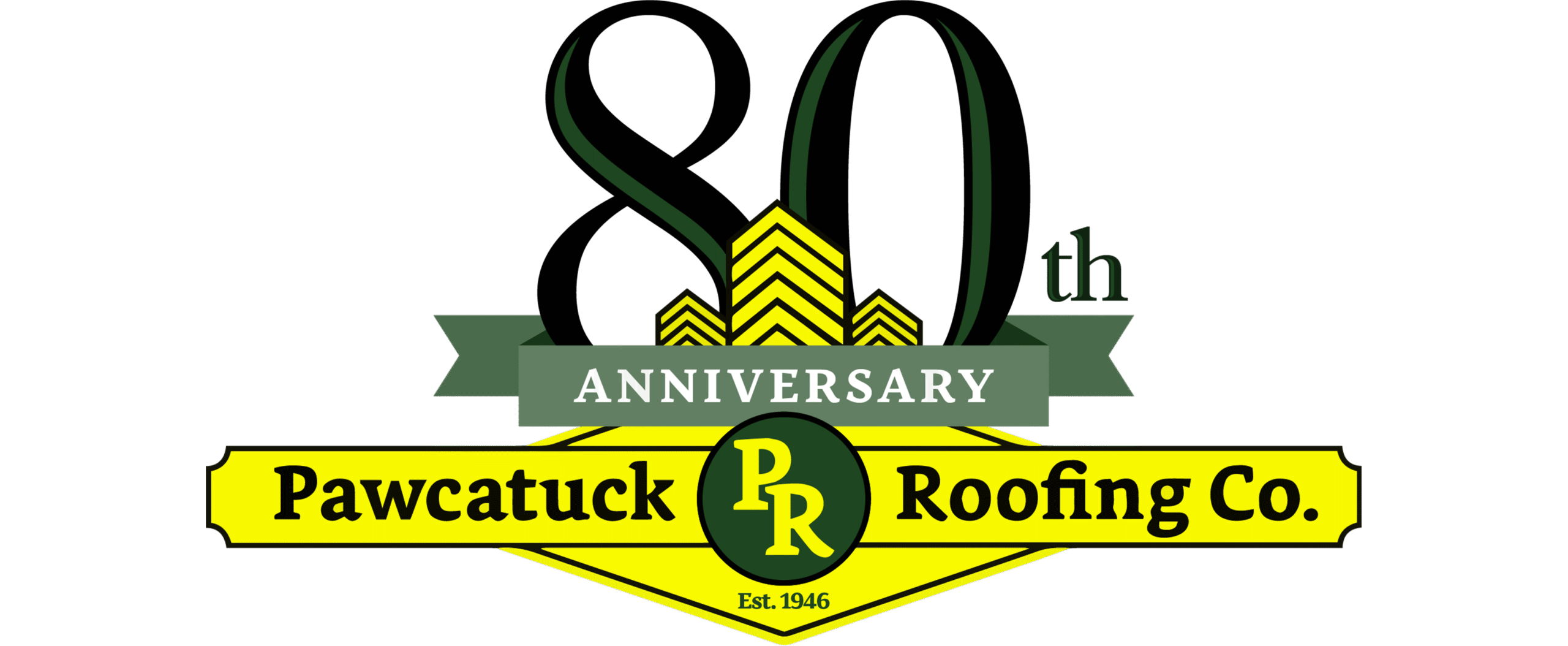 Pawcatuck Roofing Company Logo