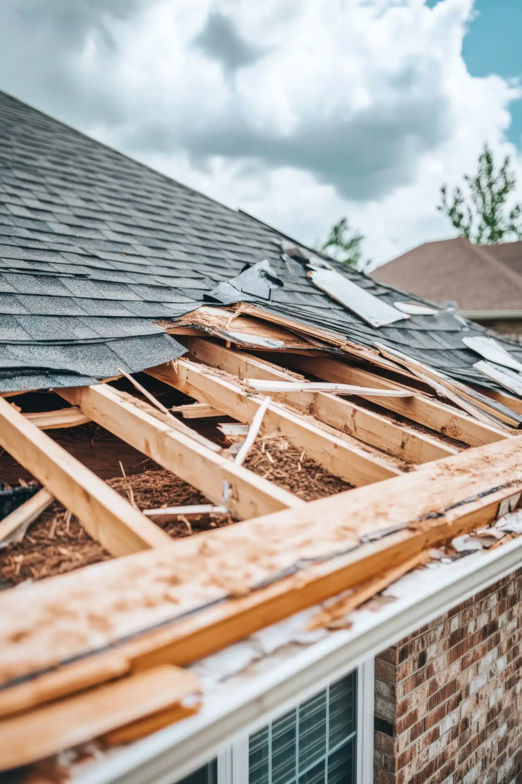 Emergency Storm Damage Repair by Pawcatuck Roofing Company