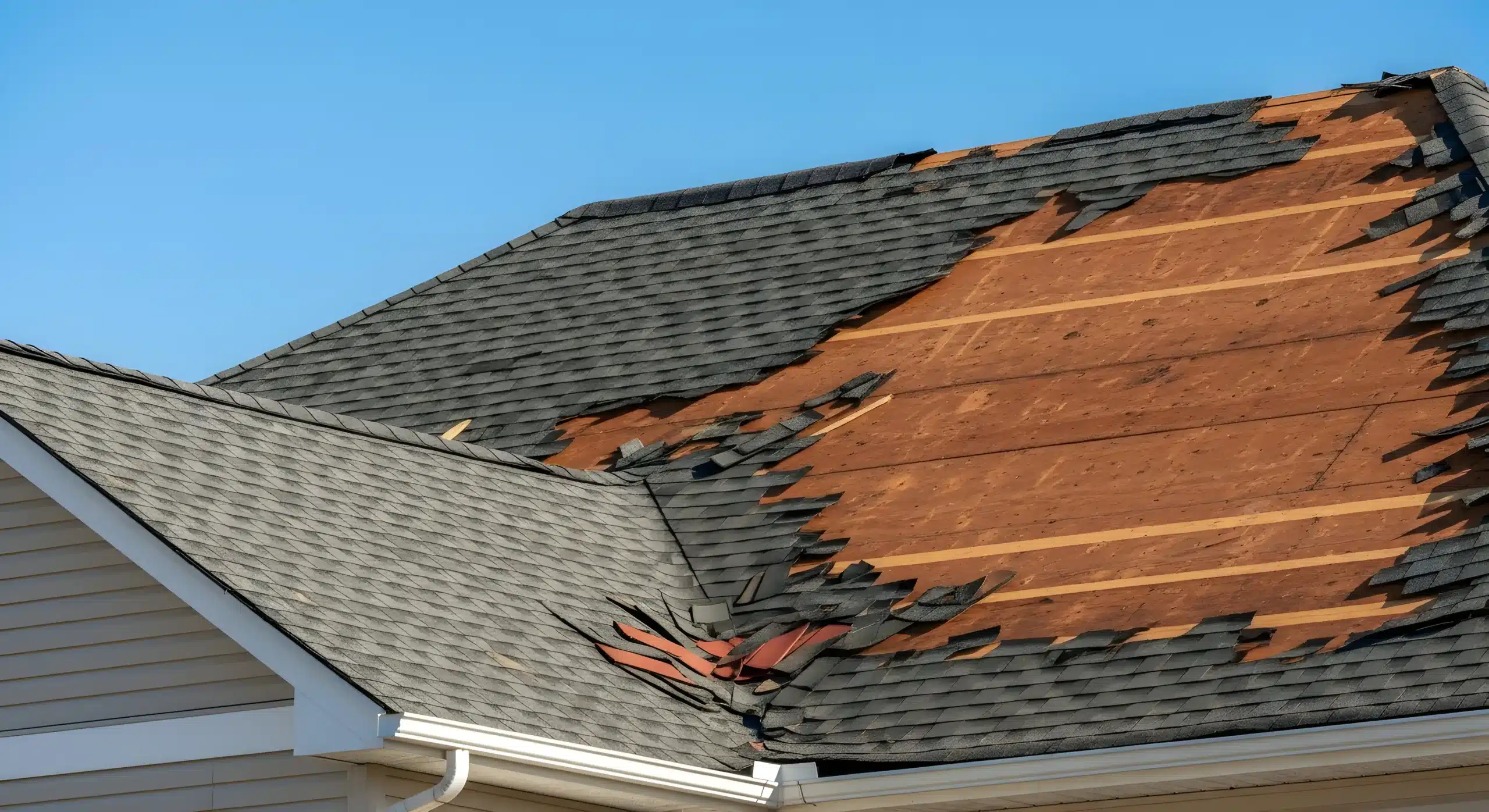 Pawcatuck Roofing Company providing emergency storm damage repairs