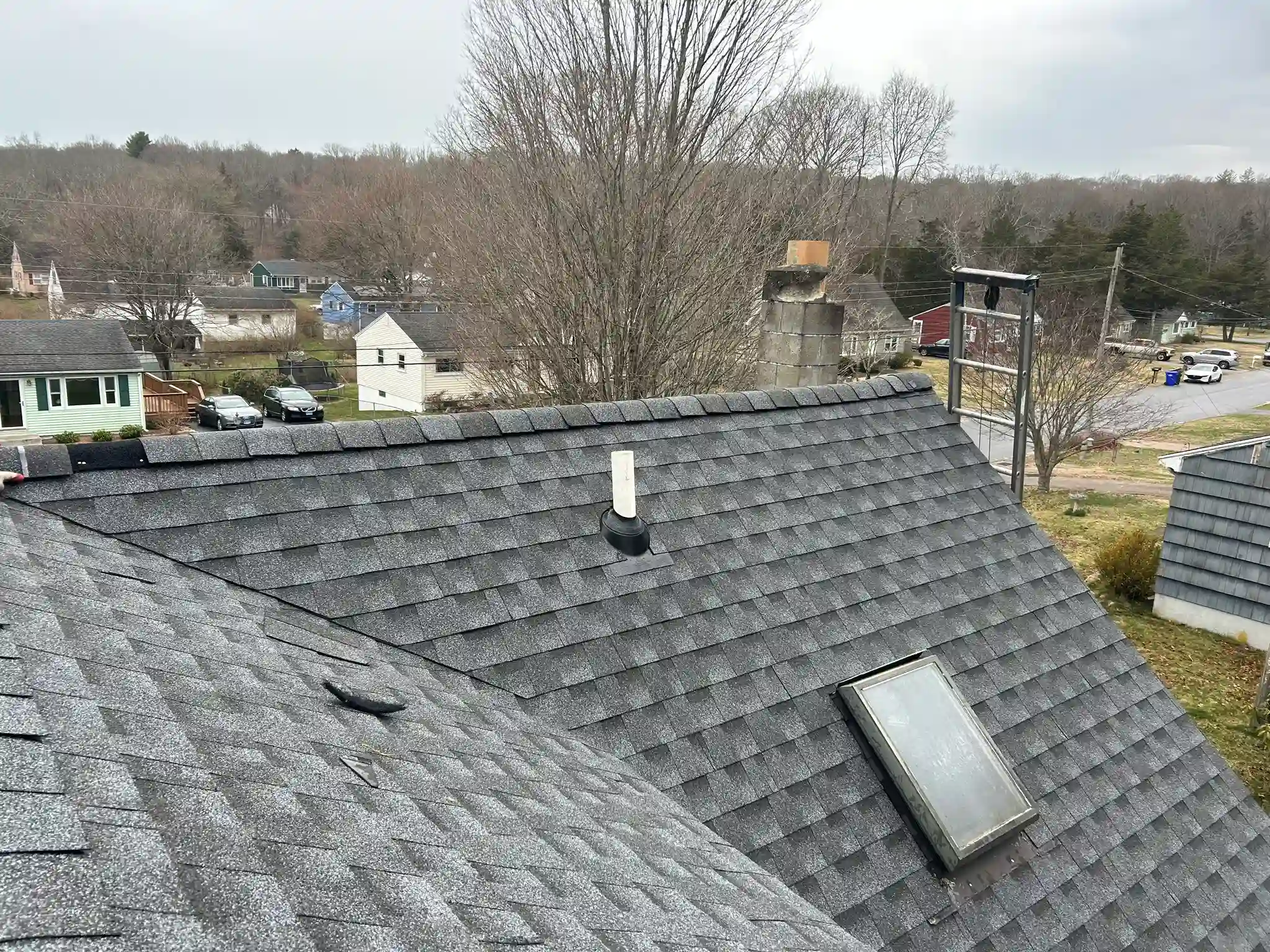 roof replacement ridge vent installation