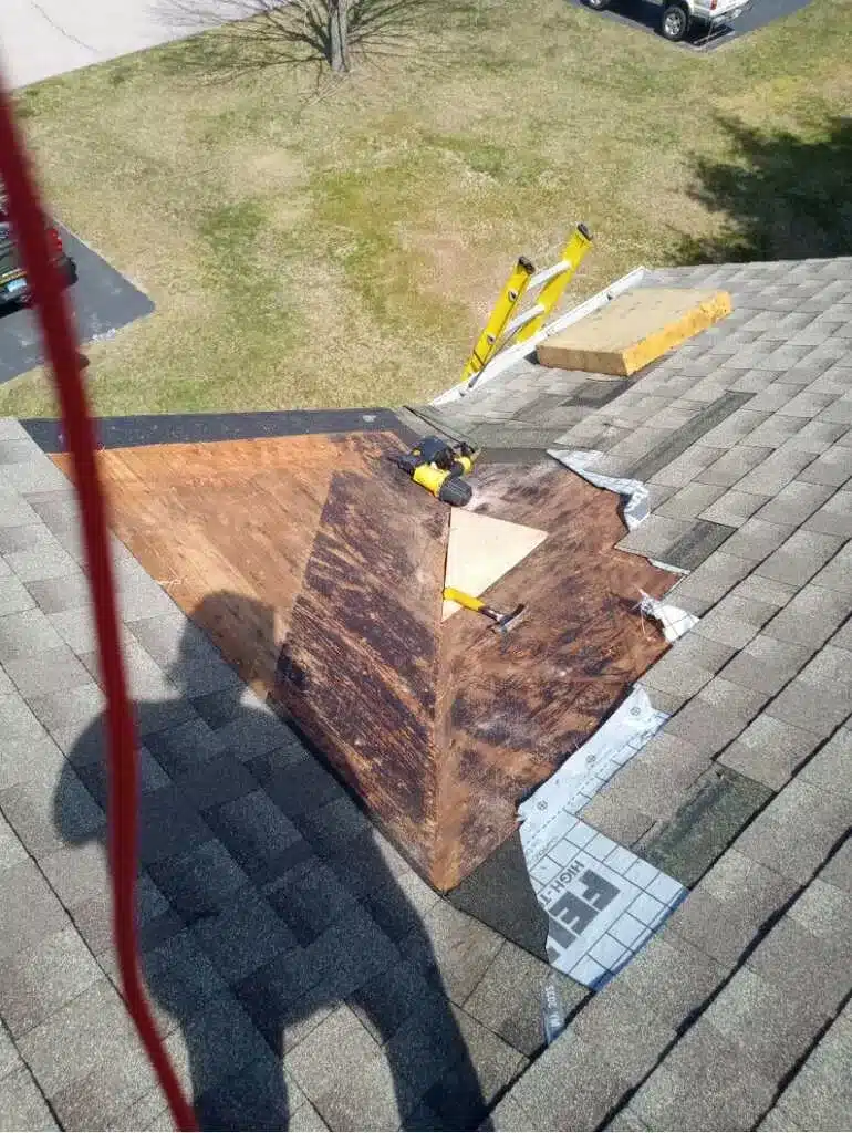 Roof Valley Repair and Re Shingling, Westerly RI