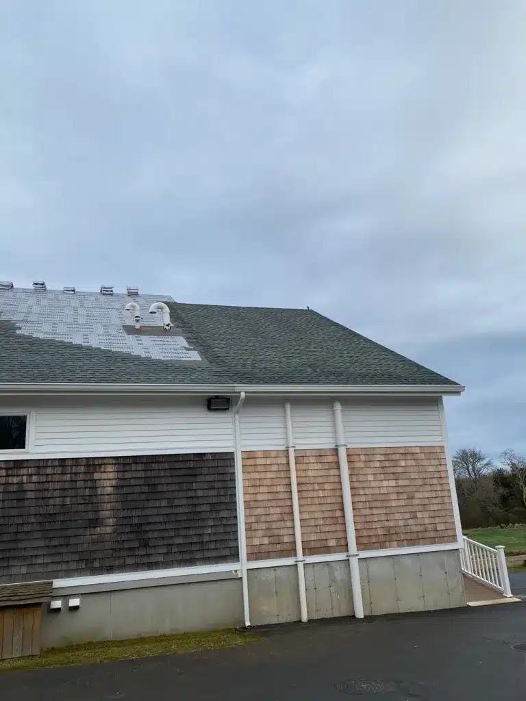 Shed and Pump House Roof Replacement, Westerly RI