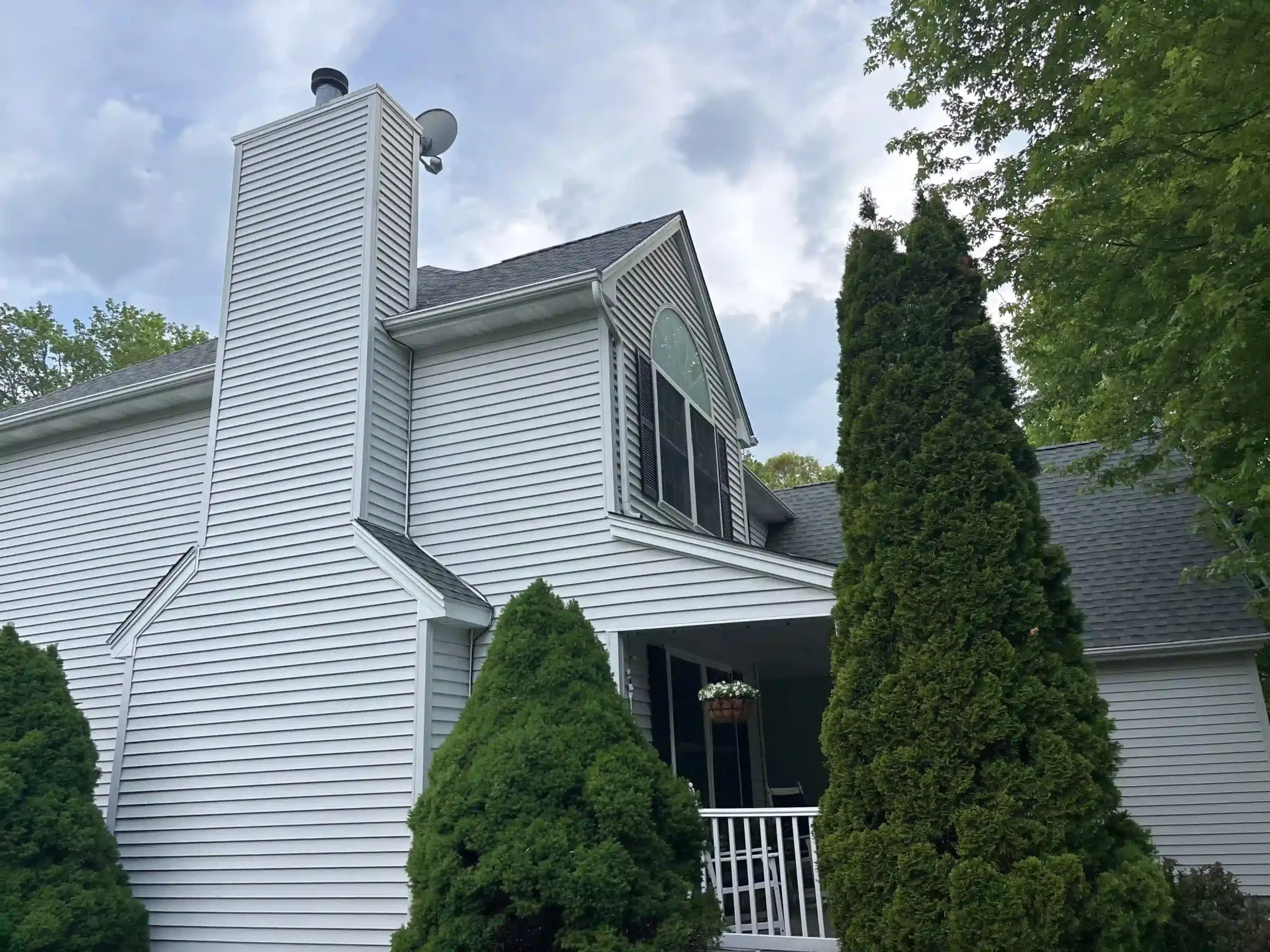 roof-replacement-chimney-flashing-and-ridge-vent-installation-groton-ct-pawcatuck-roofing-company